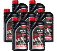 7x 1L CHEMPIOIL Bassa Visciosità olio motore Ultra Xtt 5W-40 MB 229.3 226.5 GM