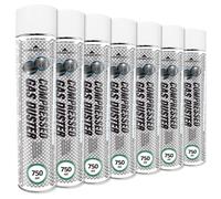 7x AABCOOLING H&O Compressed Gas Duster 750ml PULIZIA TASTIERA SPRAY ARIA COM...