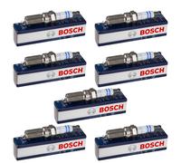 7x BOSCH Candela Candele Doppio Iridio per Ford Kuga III Dfk 2.5 Duratec