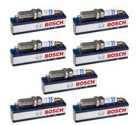 7x BOSCH Candela Candele Doppio Platin per Porsche Cayenne 92A 4.8 Turbo