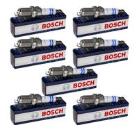 7x BOSCH Candela Doppio Iridio per Honda Civic VIII Hatchback FN FK 1.4