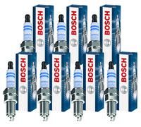 7x BOSCH Candela Doppio Iridio per Mercedes-Benz W210 Daimler X30_