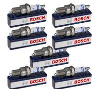 7x BOSCH Candela per lada Niva 2121 1700 I 4x4 Kalina Hatchback 2192 1.6