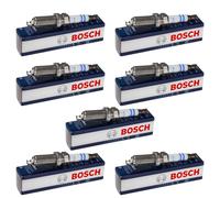 7x BOSCH Candela per Nissan Micra IV K13 1.2 K13KK Note E12 SC11 1.6 Renault