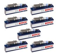 7x BOSCH Candela per Nissan Qashqai + 2 I J10 JJ10 2.0 Note E11 NE11 1.6 C11