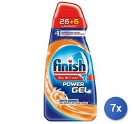 7x Bundle Finish Gel Ml 600 Anti Odore Tutto In 1 30 Lavaggi