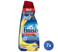7x Bundle Finish Gel Ml 650 Limone Tutto In 1 30 Lavaggi