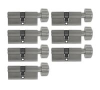 7X Cilindri Knauf 80Mm 40/40 +35 Chiave Cilindro Serratura Insieme