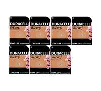7X Duracell 376/377 SR626 SR626SW Con Ossido D'Argento (7 Blister Da 1 Batteria) 7 Pile