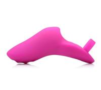 7X Finger Bang Her Pro Vibratore Silicone - Rosa