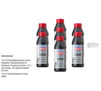 7x Liqui Moly Motocicletta Gear Oil GL4 80W Minerale Moto Olio Ingranaggi 500 ML