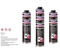 7x Liqui Moly Protezione Pavimento Bitume Nero Karosserieschutzrost Cura 1L