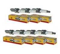 7X Original NGK Candela Di Accensione DCPR7E-N-10 Lancia Fiat Per Alfa Romeo