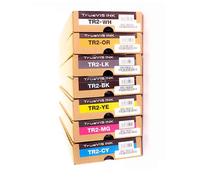 7x Originale Inchiostro Roland TR2 Truevis VG3 VG2 SG3 540 640/TR2 BK C M Y Lk