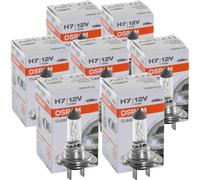 7X OSRAM CLASSIC H7 1500 LM Lampadina