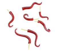 7x picchetti per vasi da fiori a forma di mostro marino con tentacoli per