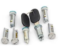 7x SERRATURA CILINDRETTO per CITROEN JUMPER (1994-2002) 2x CHIAVI