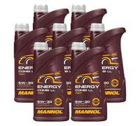 7x1 Litro MANNOL Energy Combi LL 5W-30 Olio Motore MN7907 API SN ACEA C3