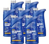 1 Litro Mannol Fuoribordo Marine olio motore Api TC Jaso FC Nmma