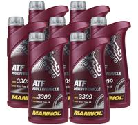 7x1 Litro Originale MANNOL MN8210-4ME Atf Multivehicle Cambio Automatico Oil