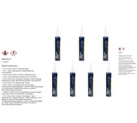 7X310ML MANNOL Sigillante Per Parabrezza Colla Poliuretanica