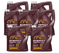 7x4 Litro Mannol Energia Formula JP 5W-30 olio motore Api Sn Plus Ilsac GF-5 GM