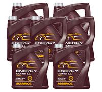 7x4 Litro Mannol Energy Combi Ll 5W-30 olio motore MN7907 Api Sn Acea C3
