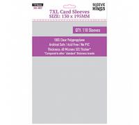 7XL Buste Per Carte (110 Pezzi) 130x195mm - Custodie Per Carte - SKS-8837