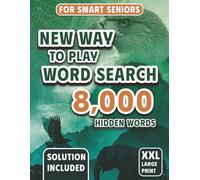 8,000 Hidden Words Challenge for Smart Seniors - Animal Edition: The Almost Impossible Word Hunt: 1