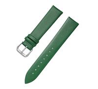 8/10/12/13/14/15/16/17/18/19/20/21/22mm Morbido Pelle Amichevole Genuino Cinturini In Pelle per Sostituire Le Donne Orologio Al Quarzo Cinturino Da Polso, Verde, 20mm