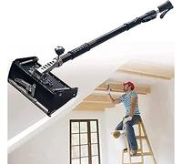 8/10/12 '' Finitura intonaco Whitewash Flat Box Pratico cartongesso Taping Tools Set Professionale Cartongesso Scatola di finitura piatta con 40''-64'' Box Maniglia regolabile, 32 cm/12