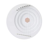 8/11/15 Corde Lyre Harp - Crescent Moon & Full Moon Style, Strumenti a corda in legno professionali, Portable Lye Harp Music Gift for Adult Children (Color : White 8 strings)