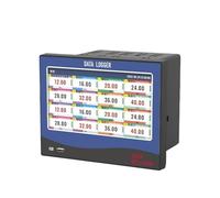 8/12/ 16/32 /Canali Data Logger industriale Grafico di ingresso analogico Visualizzazione della curva Registratore di temperatura Data Logger senza carta(1 Channel)
