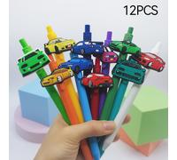 8/12 penne a sfera mini a forma di auto, serie colorata per auto, penne , penne regalo creative, penne a sfera stili casuali