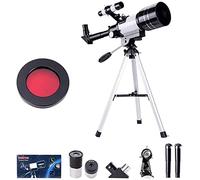 8-12 Telescopio monoculare per bambini Telescopio astronomico per bambini Cielo educativo Monoculare compatto per principianti Cannocchiale rifrattore in lega di alluminio