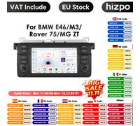 8 + 128G AI Voice Car Android Auto Radio per BMW E46 M3 318 320 325 330 335 Carplay 4G LTE lettore multimediale GPS Autoradio RDS SWC