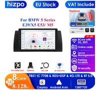 8 + 128G Android 12 autoradio lettore Video multimediale per BMW 5 E39 E53 X5 1995-2001 2002 2003 2004 2005 2006 navigazione GPS 2 Din