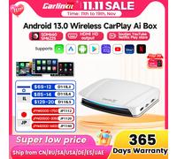 8 + 128G Carlinkit Tv Box Android 13 Wireless Carplay Car Box Mini Android Auto Adattatore Wireless Qualcomm 8 core Fota Aggiornamento HDMI