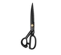 8-12inch Tailor Scissors Black Cutting Sewing Shears Embroidery Work(Black-12)