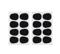 8/16 Pezzi Cuscinetti Per Bocchino Per Clarinetto In Silicone Standard Da 0,5/0,8 Mm Patch Per Bocchino Per Clarinetto (Color : 16pcs 0.5mm Bk)