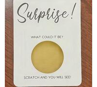 8/16 pezzi Gratta e Vinci personalizzati, con testo personalizzato, perfetti per creare sorprese, ideali per feste, festival, portano gioia inaspettata Carta tessile