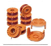 8+2 pezzi Wa0004.1 Filo per tagliaerba Worx Wa0010/wa6531 e 1 tagliabordi