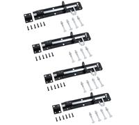 8" (200 mm) Brenton Slip Bolt Padbolt Slide Latch Lock Catch Sheds Gates