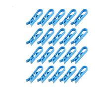 8-200 pezzi di plastica da cucina bidone della spazzatura clip sacchetto fisso antiscivolo supporto morsetto snack tenuta strumenti per Cucina(20PCS-Blue)