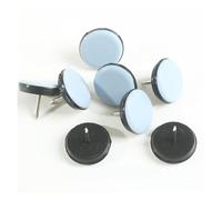 8 - 24 pezzi/lotto, 16 - 38 mm, protezione per mobili, tipo di chiodo, divano, sedia, piedi per un facile movimento, angolo del tavolo, pavimento anticollisione (30 mm-10 pezzi)