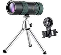 8-24X30 Telescopio Monoculare, Zoom Monoculare Compatto Con Visione Notturna Prisma Bak4 Lente Fmc Monoculare Con Adattatore Smartphone E Treppiede Per Adulti Bambini Bird Watching Viaggiare Vedere