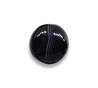 8.25 Ratti 7.00 carati A1 qualità naturale nero Hakik Sulemani sciolto gemma originale certificata reale eccellente altamente preziosa Kala Akik pietra Rashi Ratan-B0DKC56LVW, argento, zaffiro