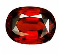 8.25 Ratti 7.42 carati A+Qualità Naturale Hessonite Granato Gomed Pietra preziosa sciolta per le donne e gli uomini S-B0D2P1ZXMRNAMZ, Small, Pietra preziosa