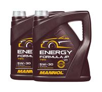 8 (2x4) Litro Mannol 5W-30 Energia Formula JP Olio per Hyundai, Toyota, ECC