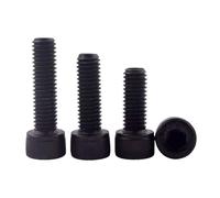 8-32 10-24 1/4-20 3/8-16 Filettatura Grossa Nero Grado 12.9 Acciaio Al Carbonio 304 Bullone A Brugola Vite A Esagono Incassato Black Grade 129 8-32#1/4"